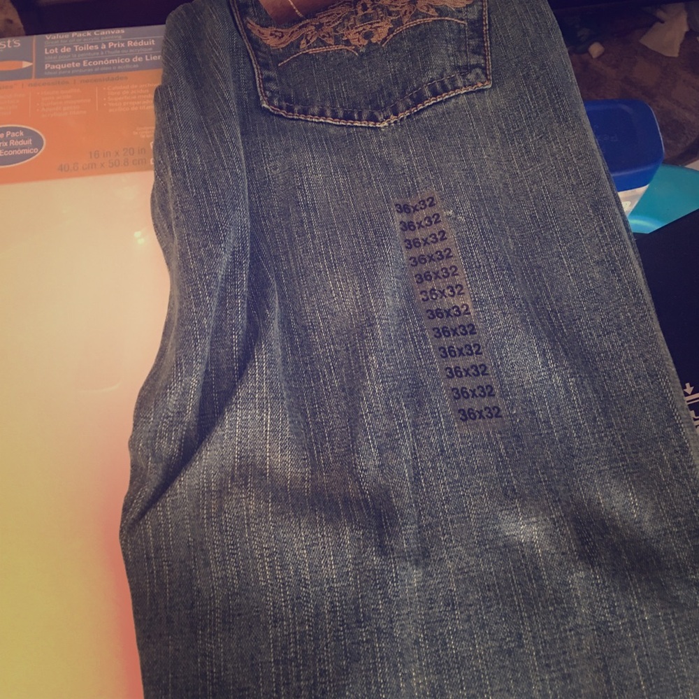 Machine jeans 36x32 new